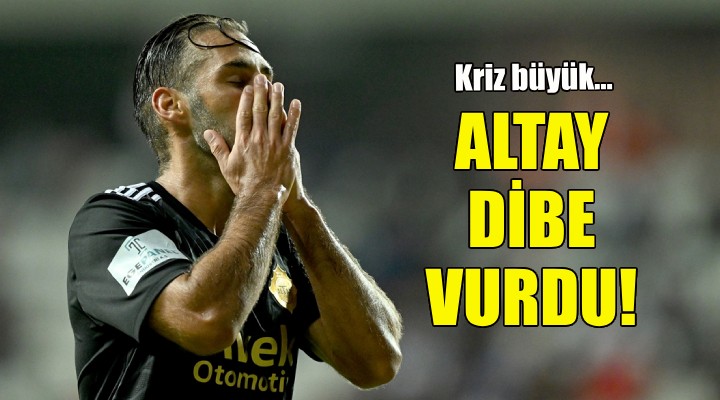 Altay dibe vurdu!