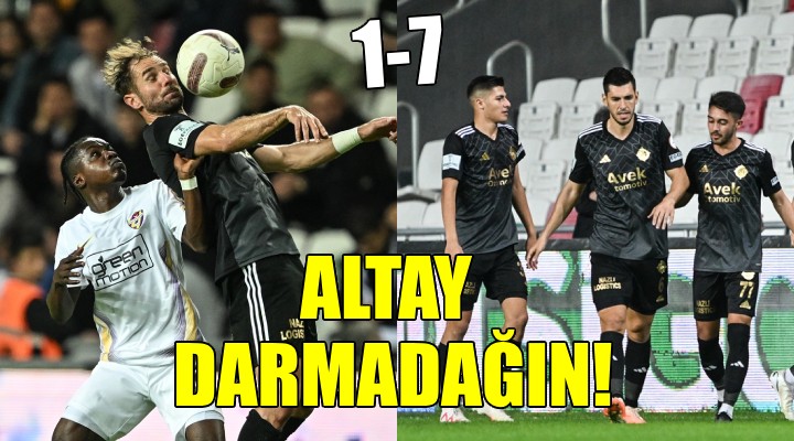 Altay evinde fena dağıldı!