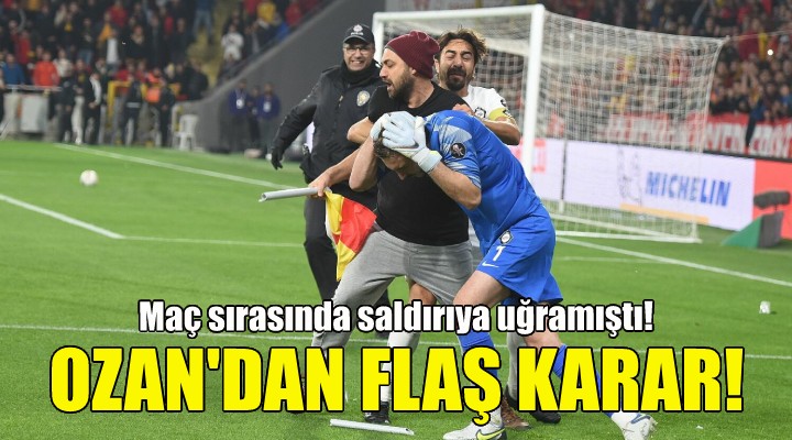 Altay kalecisi Ozan dan flaş karar!