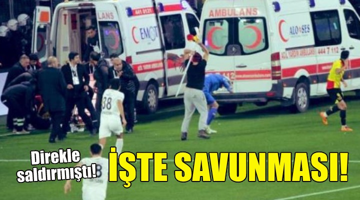 Altay kalecisine direkle saldırmıştı... Böyle savunma yaptı!