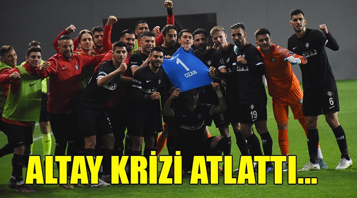 Altay krizden müthiş çıktı