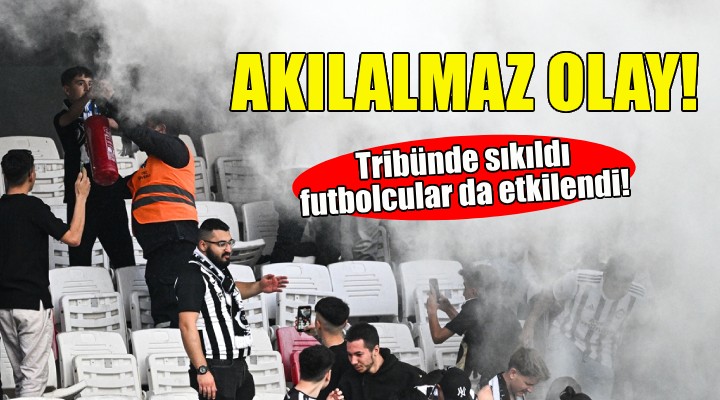 Altay maçında akılalmaz olay... Futbolcular da etkilendi!