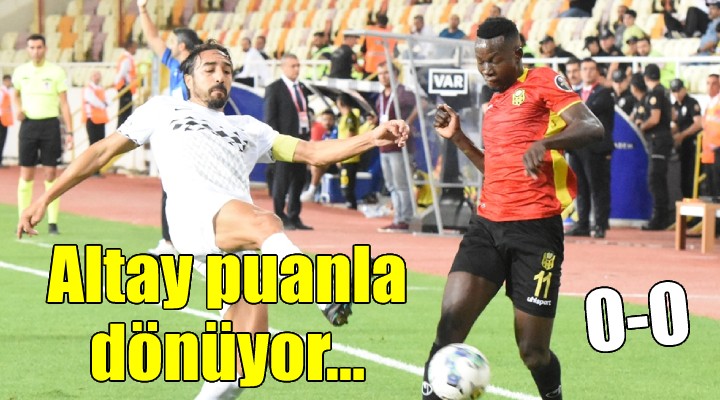 Altay puanla dönüyor