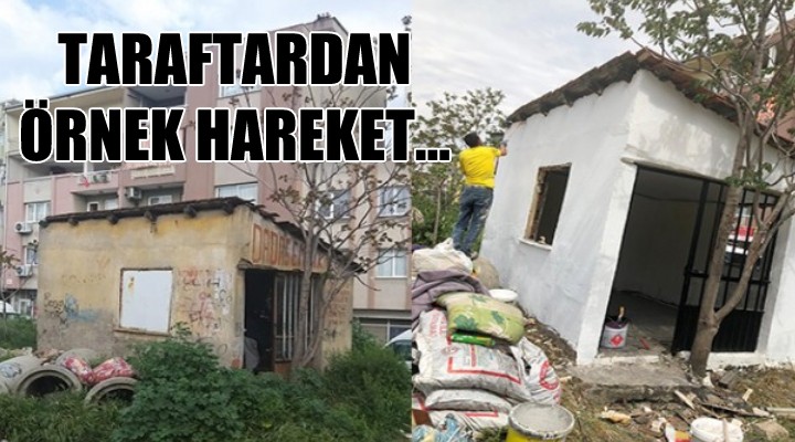 Altay taraftarından örnek hareket