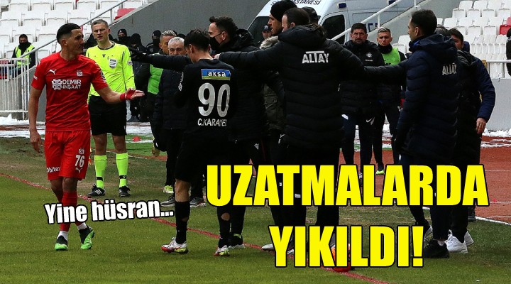 Altay uzatmalarda yıkıldı!