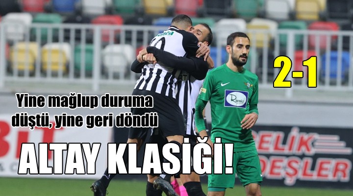 Altay yine geri döndü