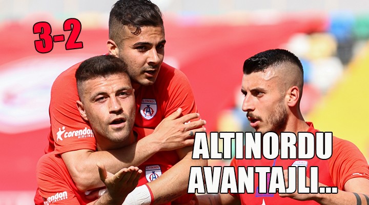 Altınordu Play-Off için avantajlı