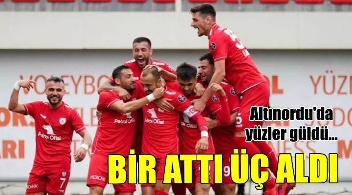 Altınordu bir attı üç aldı