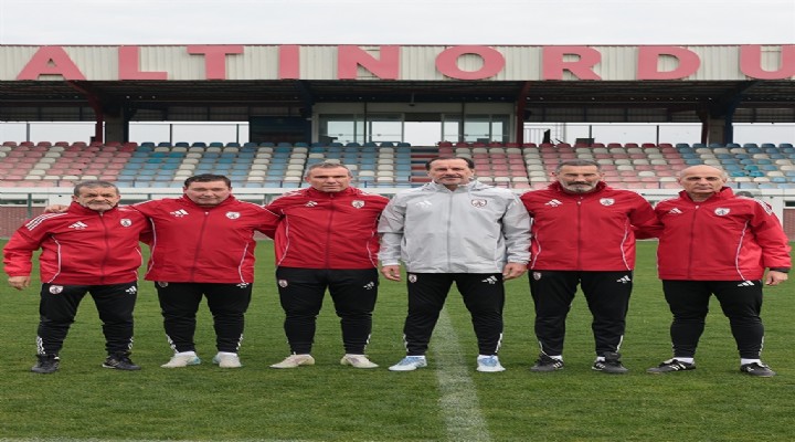 Altınordu da Yusuf Şimşek işbaşı yaptı