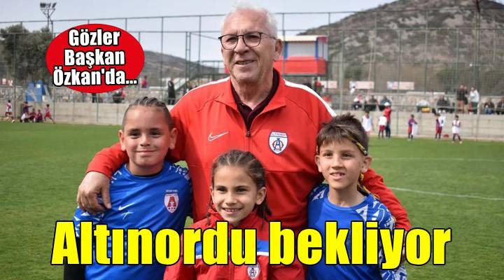 Altınordu'da gözler Özkan'da