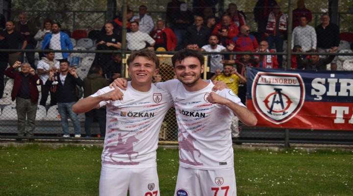 Altınordu final için ilk maçına çıkıyor