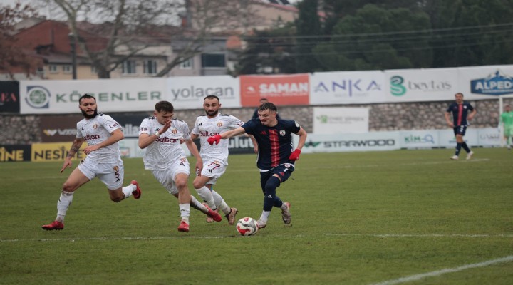 Altınordu ilk yarıyı kötü bitirdi