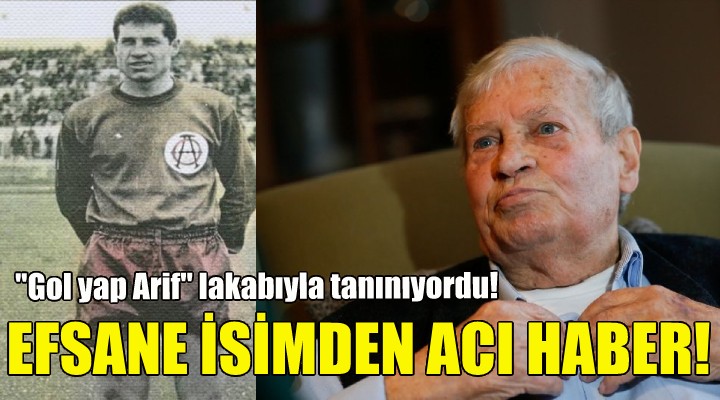 Altınordu nun efsane isminden acı haber!