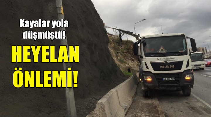 Altınyol da heyelan önlemi!