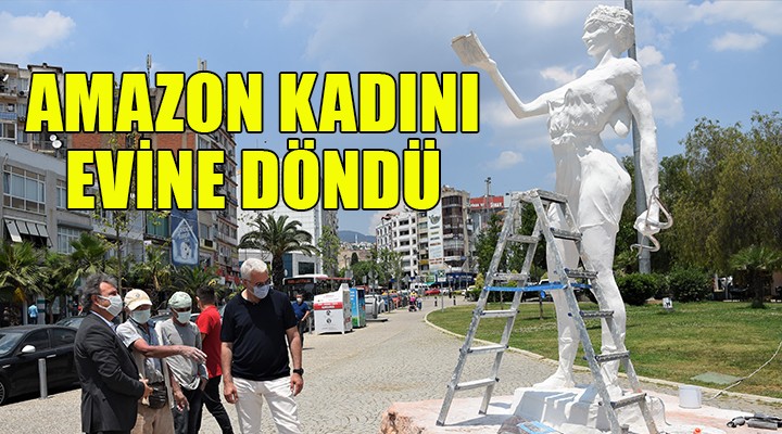 Amazon Kadını evine döndü