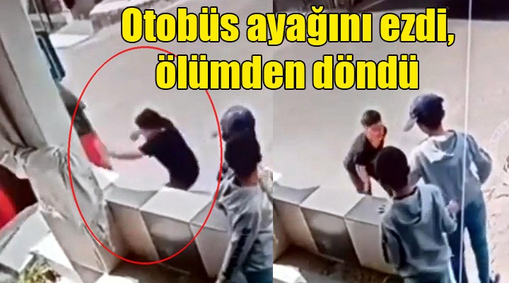 Aniden yola çıkan çocuk ölümden döndü