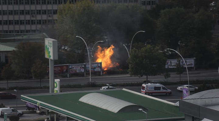 Ankara da art arda iki patlama!