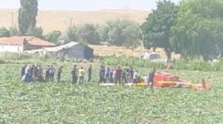 Ankara da eğitim helikopteri düştü: Yaralılar var
