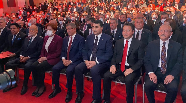 Ankara’da tarihi gün... Altı muhalefet lideri imzaladı!