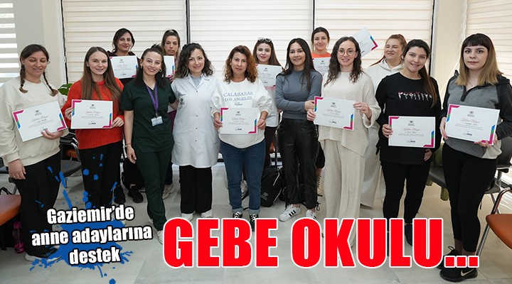 Anne adayları, Gebe Okulu’nda doğuma hazırlanıyor