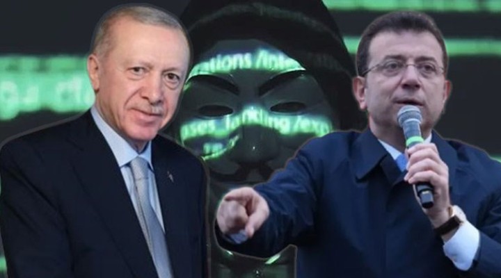 Anonymous Erdoğan a seslendi:  Ekrem İmamoğlu nun hesabı sadece bir Twitter hesabı değil halkın sesiydi 