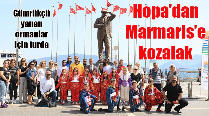 Artvin den Marmaris e çam kozalakları...