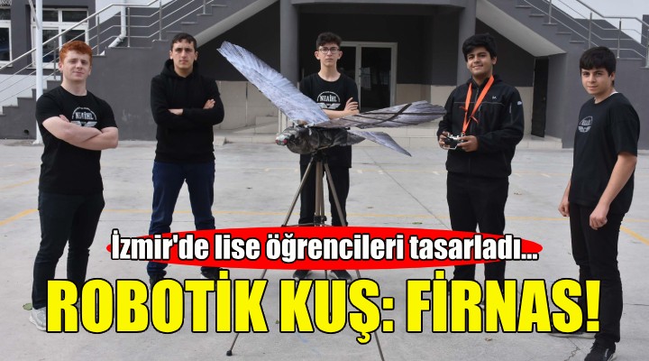 Askeri istihbarat için otonom robotik kuş: Firnas!