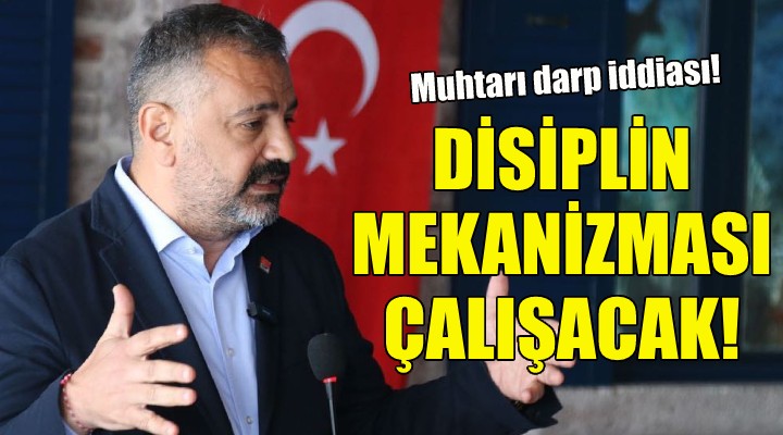 Aslanoğlu: Disiplin mekanizmamız çalışacak!