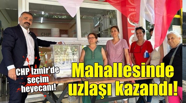 Aslanoğlu nun mahallesinde uzlaşı kazandı!