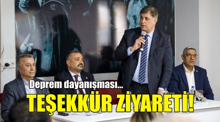 Aslanoğlu ve Tugay dan STK yerleşkesine teşekkür ziyareti!