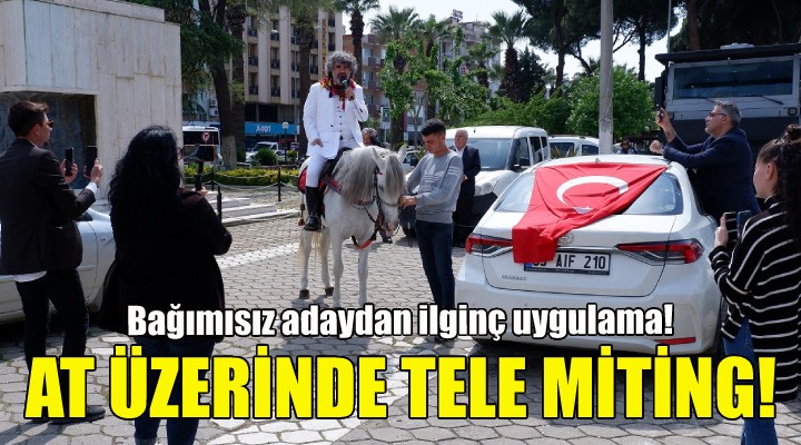 At üzerinde tele miting!