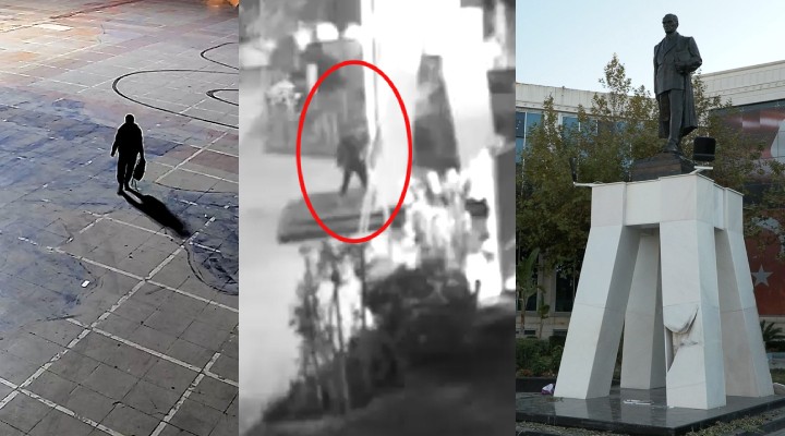 Atatürk Anıtı na balyozla saldıran şüpheli hakkında karar!
