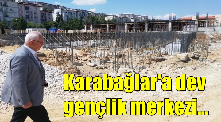 Atatürk Gençlik ve Spor Merkezi nin yapımı hızla sürüyor