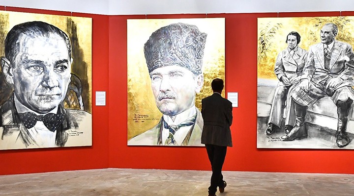 Atatürk: İz Bırakan İlkler Dev Portreler sergisi açıldı