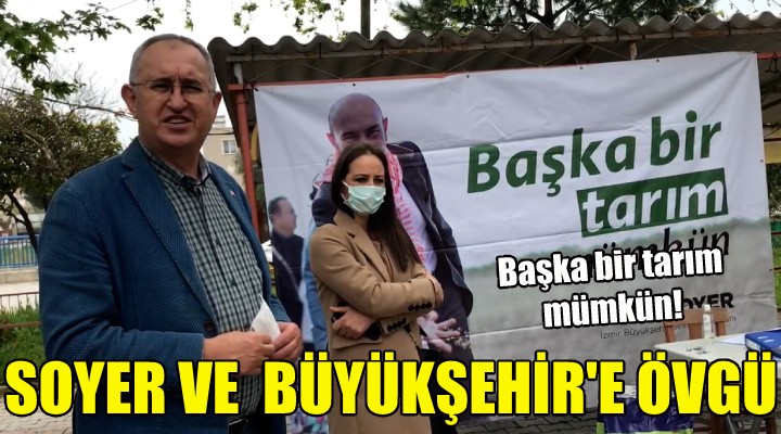 Atilla Sertel den Soyer ve Büyükşehir e övgü!