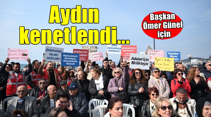 Aydın Başkan Ömer Günel'in etrafında kenetlendi