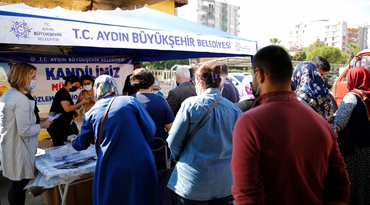 Aydın Büyükşehir den Mevlid Kandili hayrı