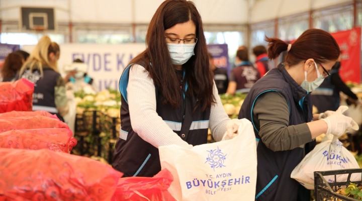 Aydın Büyükşehir den kereviz ve havuç üreticisine destek!