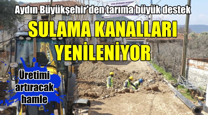 Aydın Büyükşehir den tarıma büyük destek!