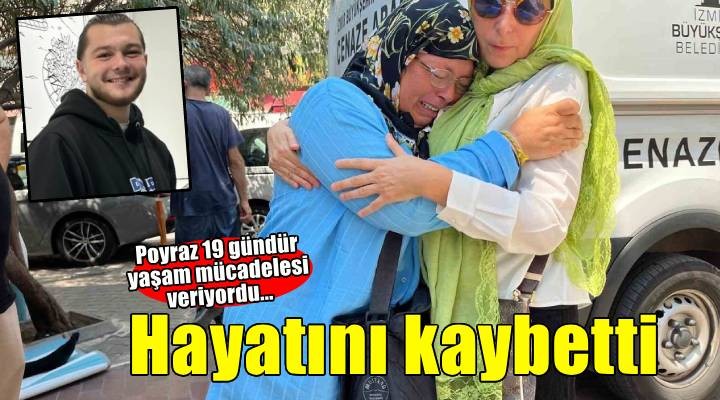 Darp sonucu ağır yaralanan genç 19 günlük yaşam mücadelesini kaybetti
