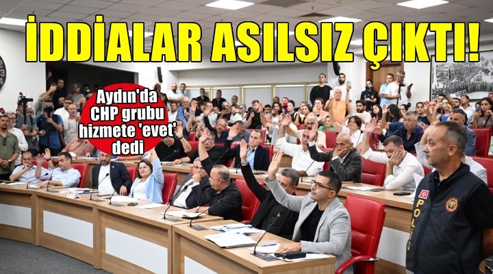 Aydın'da diş sağlığı hizmetine CHP'den olumlu oy... İddialar asılsız çıktı!