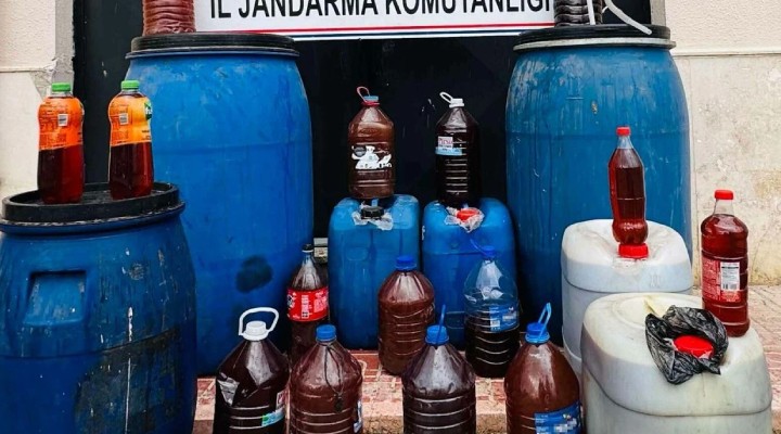 Aydın da sahte içki baskını...