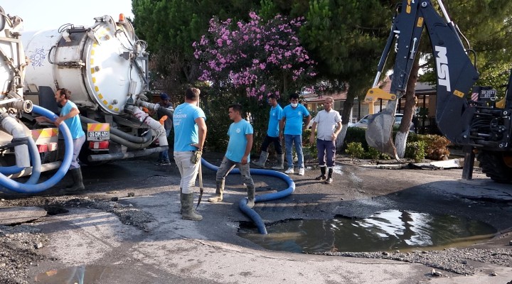 Aydın ve Kuşadası Belediyesi nden anında müdahale