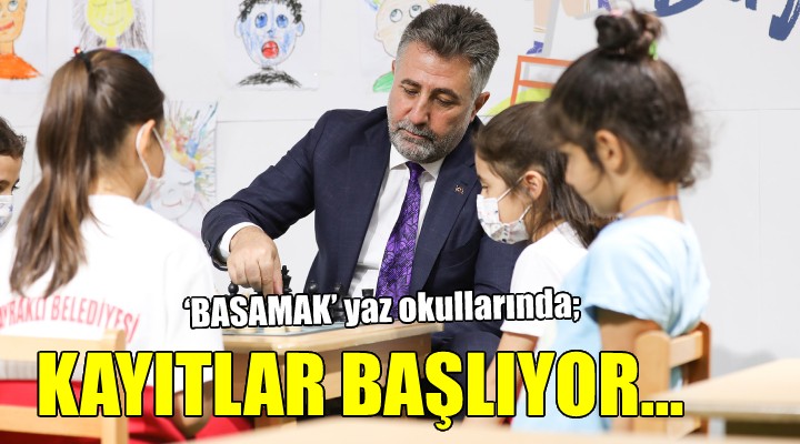 ‘BASAMAK’ yaz okulları için kayıtlar başlıyor