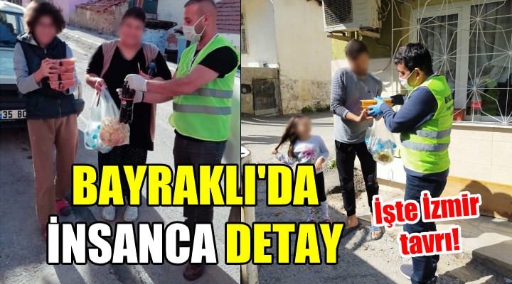 BAYRAKLI DA İNSANCA DETAY!