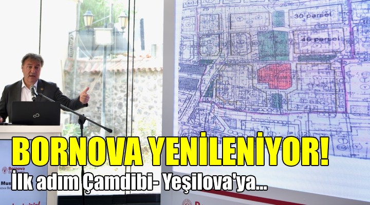 BORNOVA YENİLENİYOR! İlk adım Çamdibi- Yeşilova ya...