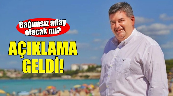 Bağımsız aday olacak mı? Ekrem Oran dan açıklama geldi!