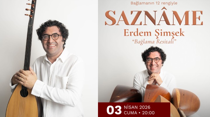 Bağlama virtüözü Erdem Şimşek İzmirliler le buluşuyor!