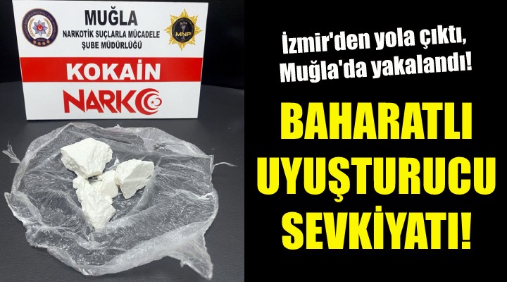 Baharatlı uyuşturucu sevkiyatı!