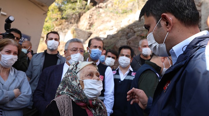 Bakan Kurum dan yardım açıklaması